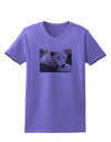 Laying White Wolf Womens T-Shirt-Womens T-Shirt-TooLoud-Violet-X-Small-Davson Sales