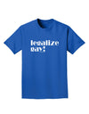 Legalize Gay Adult Dark T-Shirt-Mens T-Shirt-TooLoud-Royal-Blue-Small-Davson Sales