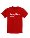 Legalize Gay Childrens Dark T-Shirt-Childrens T-Shirt-TooLoud-Red-X-Small-Davson Sales