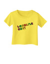 Legalize Gay - Rainbow Infant T-Shirt-Infant T-Shirt-TooLoud-Yellow-06-Months-Davson Sales