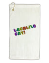 Legalize Gay - Rainbow Micro Terry Gromet Golf Towel 16 x 25 inch-Golf Towel-TooLoud-White-Davson Sales