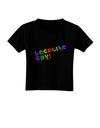 Legalize Gay - Rainbow Toddler T-Shirt Dark-Toddler T-Shirt-TooLoud-Black-2T-Davson Sales