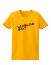 Legalize Gay - Rainbow Womens T-Shirt-Womens T-Shirt-TooLoud-Gold-X-Small-Davson Sales