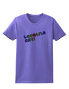 Legalize Gay - Rainbow Womens T-Shirt-Womens T-Shirt-TooLoud-Violet-X-Small-Davson Sales