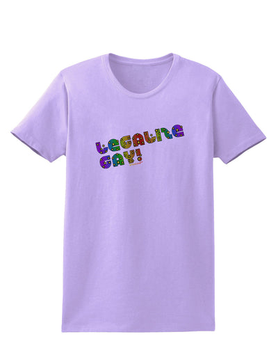 Legalize Gay - Rainbow Womens T-Shirt-Womens T-Shirt-TooLoud-Lavender-X-Small-Davson Sales