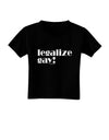 Legalize Gay Toddler T-Shirt Dark-Toddler T-Shirt-TooLoud-Black-2T-Davson Sales