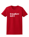 Legalize Gay Womens Dark T-Shirt-Womens T-Shirt-TooLoud-Red-X-Small-Davson Sales