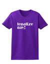 Legalize Gay Womens Dark T-Shirt-Womens T-Shirt-TooLoud-Purple-X-Small-Davson Sales