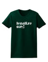 Legalize Gay Womens Dark T-Shirt-Womens T-Shirt-TooLoud-Forest-Green-Small-Davson Sales