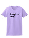 Legalize Gay Womens T-Shirt-Womens T-Shirt-TooLoud-Lavender-X-Small-Davson Sales