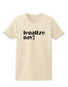 Legalize Gay Womens T-Shirt-Womens T-Shirt-TooLoud-Natural-X-Small-Davson Sales