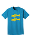 Legends of the Hidden Temple Adult T-Shirt Group Costume Tee-Mens T-Shirt-TooLoud-Blue Barracudas-Small-Davson Sales