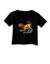 Leo Color Illustration Infant T-Shirt Dark-Infant T-Shirt-TooLoud-Black-06-Months-Davson Sales