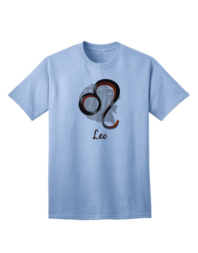 Leo Symbol Adult T-Shirt-unisex t-shirt-TooLoud-Light-Blue-Small-Davson Sales