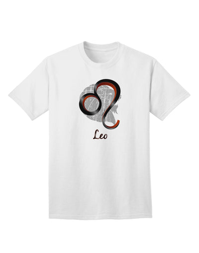 Leo Symbol Adult T-Shirt-unisex t-shirt-TooLoud-White-Small-Davson Sales