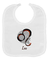 Leo Symbol Baby Bib