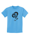 Leo Symbol Childrens T-Shirt-Childrens T-Shirt-TooLoud-Aquatic-Blue-X-Small-Davson Sales