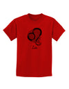 Leo Symbol Childrens T-Shirt-Childrens T-Shirt-TooLoud-Red-X-Small-Davson Sales