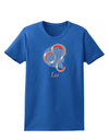 Leo Symbol Womens Dark T-Shirt-TooLoud-Royal-Blue-X-Small-Davson Sales