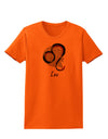 Leo Symbol Womens T-Shirt-Womens T-Shirt-TooLoud-Orange-X-Small-Davson Sales