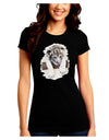 Leopard Cub Juniors Crew Dark T-Shirt-T-Shirts Juniors Tops-TooLoud-Black-Juniors Fitted Small-Davson Sales