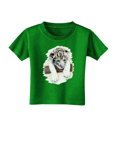 Leopard Cub Toddler T-Shirt Dark-Toddler T-Shirt-TooLoud-Clover-Green-2T-Davson Sales