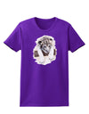 Leopard Cub Womens Dark T-Shirt-TooLoud-Purple-X-Small-Davson Sales