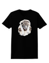 Leopard Cub Womens Dark T-Shirt-TooLoud-Black-X-Small-Davson Sales