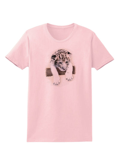 Leopard Cub Womens T-Shirt-Womens T-Shirt-TooLoud-PalePink-X-Small-Davson Sales