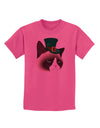 Leprechaun Disgruntled Cat Childrens T-Shirt-Childrens T-Shirt-TooLoud-Sangria-X-Small-Davson Sales