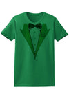 Leprechaun Tuxedo Adult Womens St. Patrick's Day T-Shirt-TooLoud-Kelly Green-Small-Davson Sales