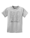 Let It Snow Falling Snowflakes - Christmas Childrens T-Shirt-Childrens T-Shirt-TooLoud-AshGray-X-Small-Davson Sales