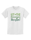 Let the Shenanigans Begin Childrens T-Shirt-Childrens T-Shirt-TooLoud-White-X-Small-Davson Sales