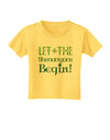 Let the Shenanigans Begin Toddler T-Shirt-Toddler T-Shirt-TooLoud-Yellow-2T-Davson Sales