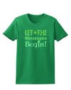 Let the Shenanigans Begin Womens Dark T-Shirt-TooLoud-Kelly-Green-X-Small-Davson Sales