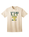 Let's Get Lit Menorah Adult T-Shirt-Mens T-Shirt-TooLoud-Natural-Small-Davson Sales