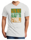 Lets Get Ready To Stumble Adult V-Neck T-shirt by TooLoud-Mens V-Neck T-Shirt-TooLoud-White-Small-Davson Sales