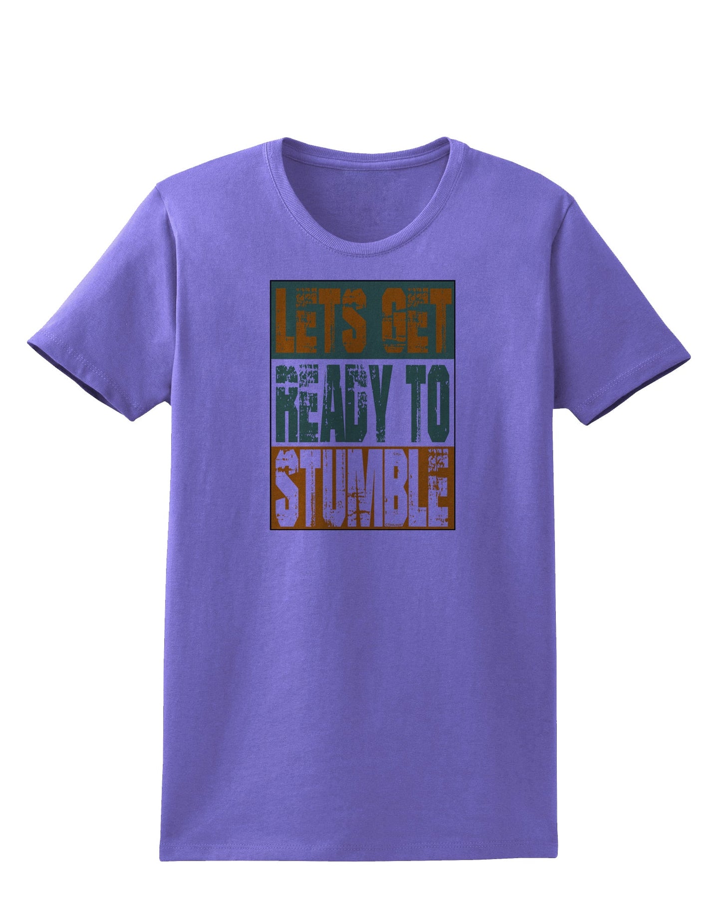 Lets Get Ready To Stumble Womens T-Shirt by TooLoud-TooLoud-Violet-X-Small-Davson Sales