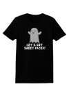 Let's Get Sheet Faced Womens Dark T-Shirt by TooLoud-Womens T-Shirt-TooLoud-Black-X-Small-Davson Sales