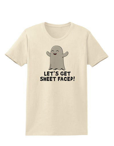 Let's Get Sheet Faced Womens T-Shirt by TooLoud-Womens T-Shirt-TooLoud-Natural-X-Small-Davson Sales