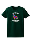 Let's Get Smashed Pinata Womens Dark T-Shirt-TooLoud-Forest-Green-Small-Davson Sales