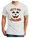 Let's Get Smashed Pumpkin Adult V-Neck T-shirt by TooLoud-Mens V-Neck T-Shirt-TooLoud-White-Small-Davson Sales