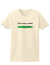 Let's Play a Round Womens T-Shirt-Womens T-Shirt-TooLoud-Natural-X-Small-Davson Sales