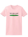 Let's Play a Round Womens T-Shirt-Womens T-Shirt-TooLoud-PalePink-X-Small-Davson Sales