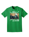 Lets Ride Sidecar Motorcycle Adult Dark T-Shirt-Mens T-Shirt-TooLoud-Kelly-Green-Small-Davson Sales