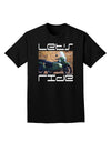 Lets Ride Sidecar Motorcycle Adult Dark T-Shirt-Mens T-Shirt-TooLoud-Black-Small-Davson Sales