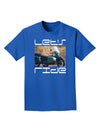 Lets Ride Sidecar Motorcycle Adult Dark T-Shirt-Mens T-Shirt-TooLoud-Royal-Blue-Small-Davson Sales