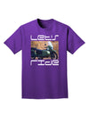 Lets Ride Sidecar Motorcycle Adult Dark T-Shirt-Mens T-Shirt-TooLoud-Purple-Small-Davson Sales