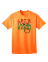 Let's Trade Kandi Adult T-Shirt-Mens T-Shirt-TooLoud-Neon-Orange-Small-Davson Sales