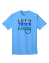 Let's Trade Kandi Adult T-Shirt-Mens T-Shirt-TooLoud-Aquatic-Blue-Small-Davson Sales